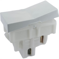 Modulo Mectronic Soft 1 Simples Branco - 80043