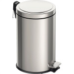 Lixeira Inox Com Pedal Tramontina Brasil 12 Litros