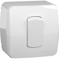 Sistema Box Schneider Dexson-Miluz Branco 1 Simples 10A. - S3B72010