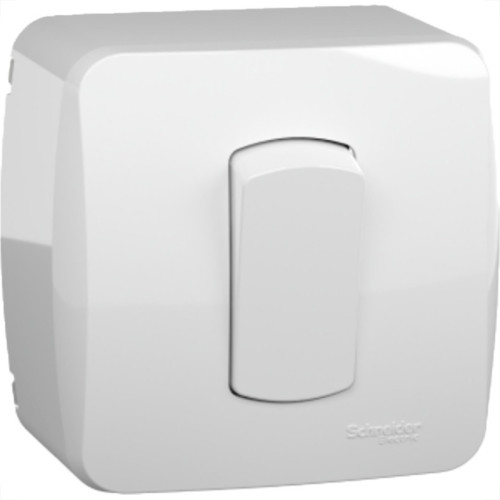 Sistema Box Schneider Dexson-Miluz Branco 1 Simples 10A. - S3B72010