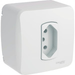 Sistema Box Schneider Dexson-Miluz Branco 1 Tomada 2P+T. 20A. - S3B66350