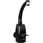 Torneira Eletrica Zagonel Luna Bica Movel Parede Preta 4 Temperaturas 5500W. X 127V.