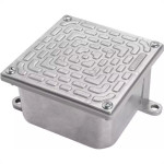 Caixa Passagem Aluminio Tramontina 10Cm X 10Cm - 56123001