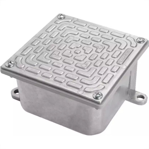 Caixa Passagem Aluminio Tramontina 10Cm X 10Cm - 56123001