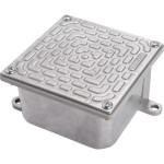Caixa Passagem Aluminio Tramontina 15Cm X 15Cm - 56123002