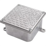 Caixa Passagem Aluminio Tramontina 20Cm X 20Cm - 56123003