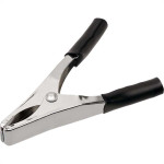 Garra Bateria Com Espaguete Mxt 50A. 10Cm Pacote Com 50 Pecas Preta