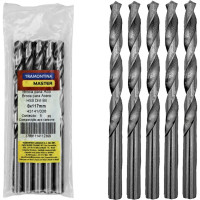 Broca Aco Rapido Tramontina Master 8,0Mm Pacote Com 5 Pecas - 43141/038 - Kit C/5 Pecas