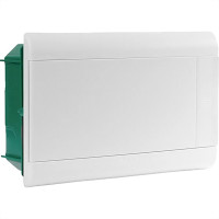 Centrinho Schneider Pvc Embutir Branco Para 12 Disjuntores Din Sem Barramento