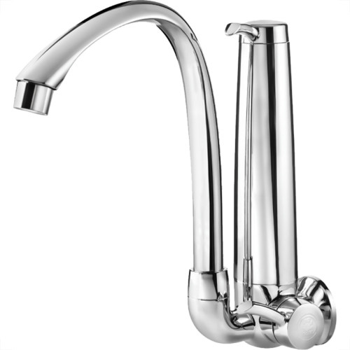 Torneira Bica Movel Filtro Abs Parede Tigre Cromada 1/4 Volta