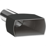 Terminal Tubular Ilhos Isolado Duplo Sforplast 1,5Mm Comprimento 8Mm - Preto