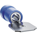 Terminal Macho Pre-Isolado Sforplast 1,5 A 2,5Mm - Azul