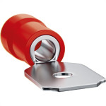 Terminal Macho Pre-Isolado Sforplast 0,5 A 1,5Mm - Vermelho