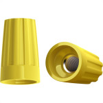 Conector Torcao Sforplast Com Mola 2,5 A 10Mm Amarelo