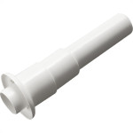 Tubo Ligacao Tigre Abs Branco Ajustavel Sanfonado Com Spud