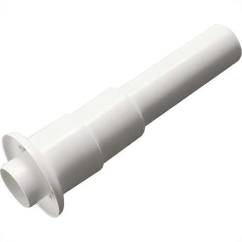 Tubo Ligacao Tigre Abs Branco Ajustavel Sanfonado Com Spud
