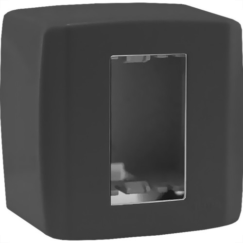 Sistema Box Ilumi Slim 1 Modulo Preto 84014