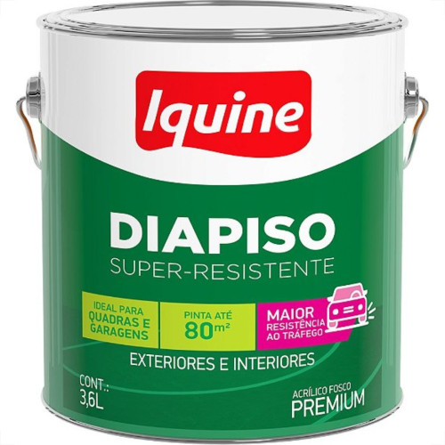 Tinta Acrilica Piso Iquine 3,6L Azul Profundo