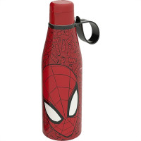 Garrafinha Plastica Plasutil Abre Facil Homem Aranha 530Ml - 14463