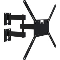 Suporte Tv Multivisao Triarticulado Com Inclinacao 14''- 55'' Preto