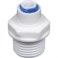 Conexao Hidro Filtros Reta 1/2'' Saida 1/4'' Branca - 913-2295