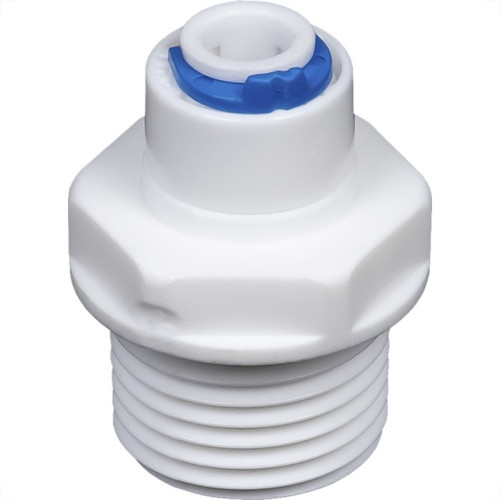 Conexao Hidro Filtros Reta 1/2'' Saida 1/4'' Branca - 913-2295