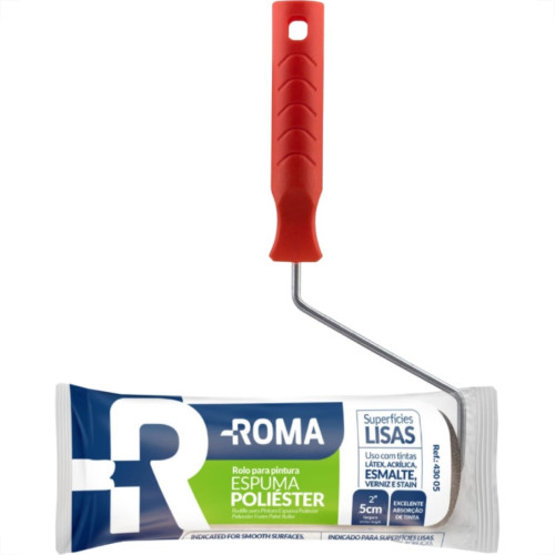Rolo De Espuma Roma 5Cm - 430-05 - Kit C/6 Pecas