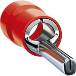 Terminal Pino Pre-Isolado Sforplast 35Mm Comprimento 17Mm - Vermelho Pacote Com 25 Pecas