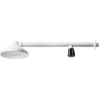 Chuveiro Frio Com Registro Paulina 6'' Branco - Kit C/12 Pecas
