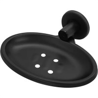 Acessorio Wc Hidrolar Faetto Saboneteira Parede Preto Fosco - 10050