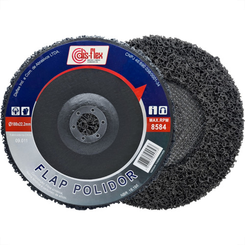 Disco Flap Disflex Removedor/Polidor 185X22Mm - 9.011