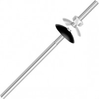 Haste Para Telha Ws 1/4'' X 300Mm Com Kit De Vedacao Pacote Com 50 Pecas