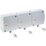 Varal Automatico Maxeb 6M Com 3 Cordas Modular Branco - 7267