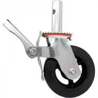 Rodizio Colson Para Andaime Base Giratoria 140Mm Com Trava Laranja - Glef3797