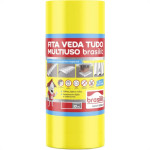 Fita Multiuso Brasilit Veda Tudo Aluminio 45Cm X 10M