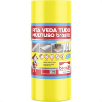 Fita Multiuso Brasilit Veda Tudo Aluminio 45Cm X 10M