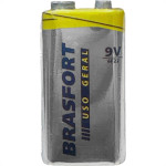 Pilha Brasfort Bateria 9V. - 6312