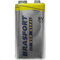 Pilha Brasfort Bateria 9V. - 6312