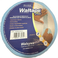 Fita Telada Walsywa Waltape Fibra De Vidro De Alto Desempenho Para Juntas De Drywall E Trincas Autoadesiva 48Mm X 100M - 560048