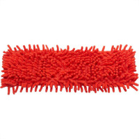 Refil Para Mop Powermaid Flat Chenile Pano De Microfibra Para Limpeza Seca - Vermelho