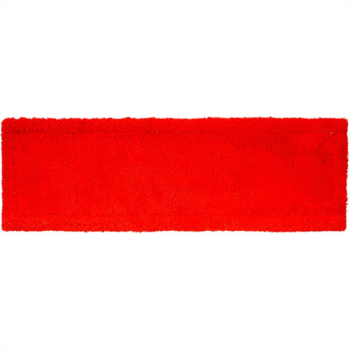 Refil Para Mop Powermaid Flat Pano De Microfibra Para Limpeza Molhada - Vermelho