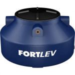 Caixa Tanque D`Agua Com Tampa Roscavel Fortlev Polietileno Com 310 Litros