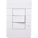 Conjunto Dicompel Ritz 1 Simples Horizontal Branco - Rzb-2000/2