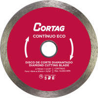 Disco Diamantado Cortag Eco 110Mm Continuo - 61548