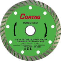 Disco Diamantado Cortag Eco 110Mm Turbo - 60598