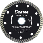 Disco Diamantado Cortag Turbo Flex 115Mm X 22,2Mm Para Esmerilhadeira - 61549
