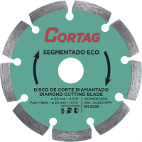 Disco Diamantado Cortag Eco 110Mm X 20Mm Segmentado - 61699