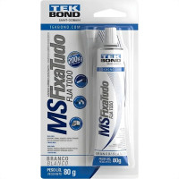 Cola Selante Tekbond Ms Fixa Tudo Branca 80Gr Blister