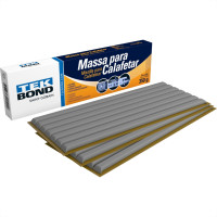 Massa Calafetar Tekbond Caixa 350G Cinza