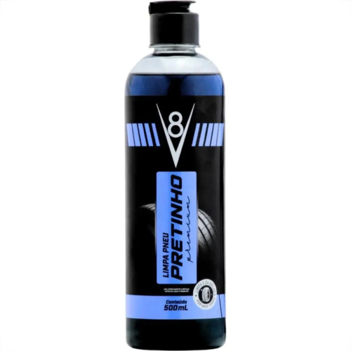 Pretinho Para Pneu Sanol V8 Premium Gel 500Ml - 7000